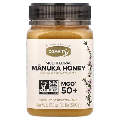 Multifloral Manuka Honey, MGO 50+, 17.6 Oz (500 G)