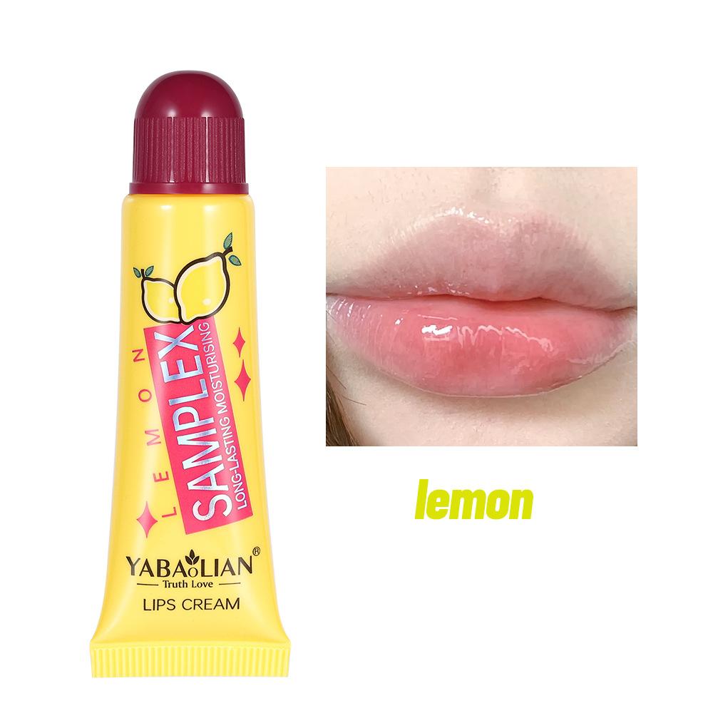 Lippenbalsam Make-up Farbloser Lippenbalsam Feuchtigkeitsspendend Feuchtigkeitsspendend Rissigkeitsvorbeugend Fruchtlippenöl