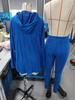 Autumn/Winter 2025 Ribbed Hooded Long Sleeve Casual Women's Set