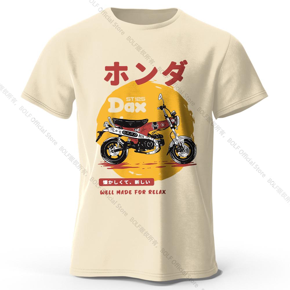

Retro Bike Art T-Shirt 100% Premium Cotton Slim Fit Hand Painted Motorcycle Graphic Tee for Riding Enthusiasts 4XL