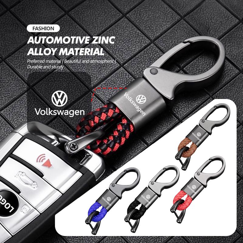 CUP1 Car Styling Blade Head Leather Key Anti-lost Chain Accessories For Volkswagen VW Passat Golf 4 5 6 Tiguan Polo Scirocco Jetta CC
