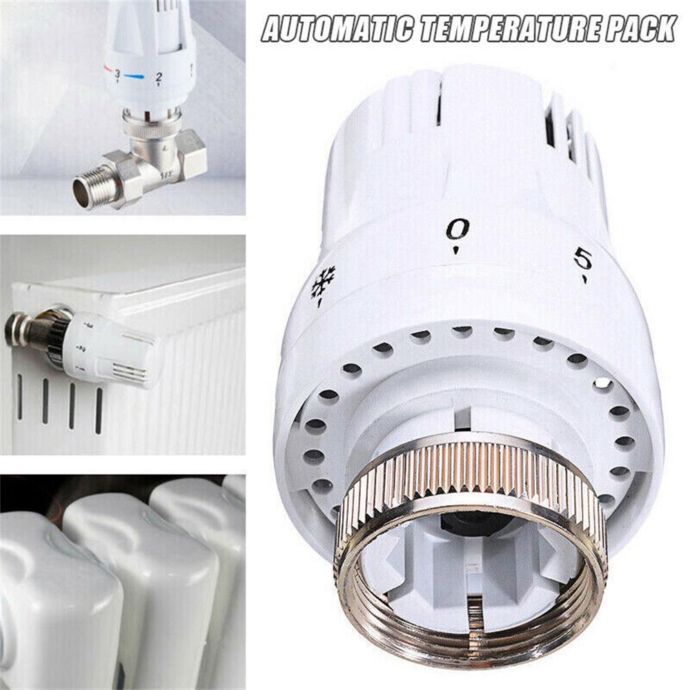 Thermostatische Radiatorafsluiter Pneumatische Temperatuurregelaars Afstandsbediening Radiatorhoofd Voor Verwarmingssysteem Afsluiter-Gereedschap
