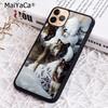 Snow Wolf howlf Animal Phone Case For iPhone 17 Air 16 pro max 15 14 plus 12 13 Shell Cover coque