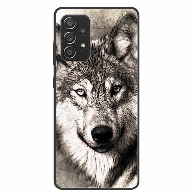 Für Coque Samsung A52s 5G Hülle Stoßfeste weiche Silikon-TPU-Rückseite für Samsung Galaxy A52s 5G Handyhüllen A52 S Niedlicher Cartoon