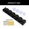 Fishing Rod Holder Organizers Wall Mounted Fishing Rod Rack Store 6 Rods Fishing Rods Holder Garage No Drill Rod Rack