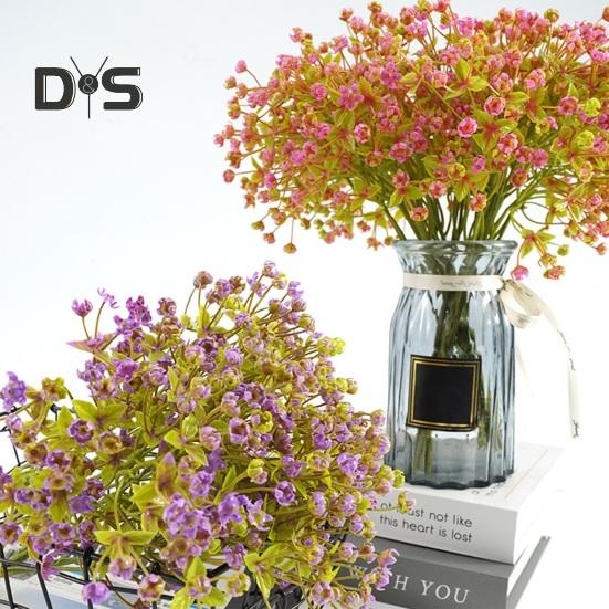 6ks Bright Color Umělá Gypsophila Snadná údržba Praktická simulace Gypsophila Rozvržení květinové scény