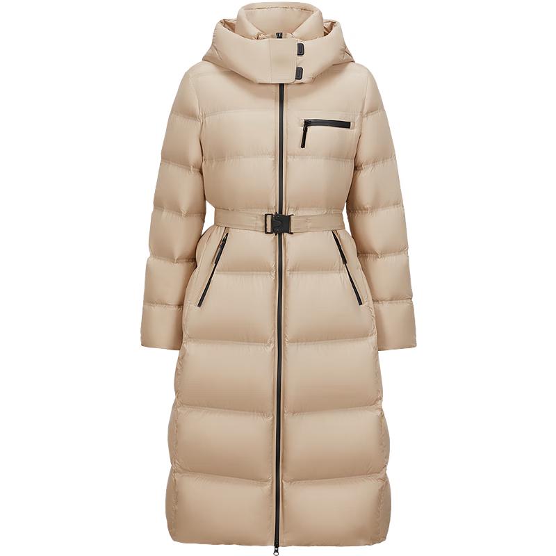 

JIU ZI ANNA COU Cloud Puff Hooded Goose Down Puffer Coat XL
