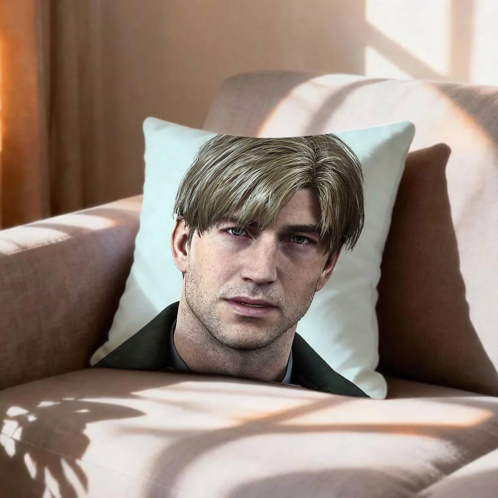 SH Protagonist James SSunderland Pillow Case Pattern Printed Pillowcase For Living Room Sofa Cushion Cover