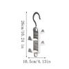 1-4pcs Bag Storage Tool Wardrobe Storage Multifunctional Clothes Rack Non Perforated Hanging Hook Plastics Wardrobe Accessories