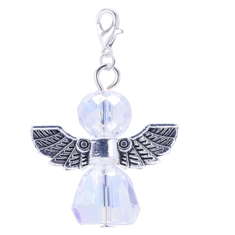 

15Pcs/Lot Vintage Mixed Dancing Angel Wings Beads Charms Handmade Guardian Pendant WomenEarrings Necklaces Jewelry Wholesale