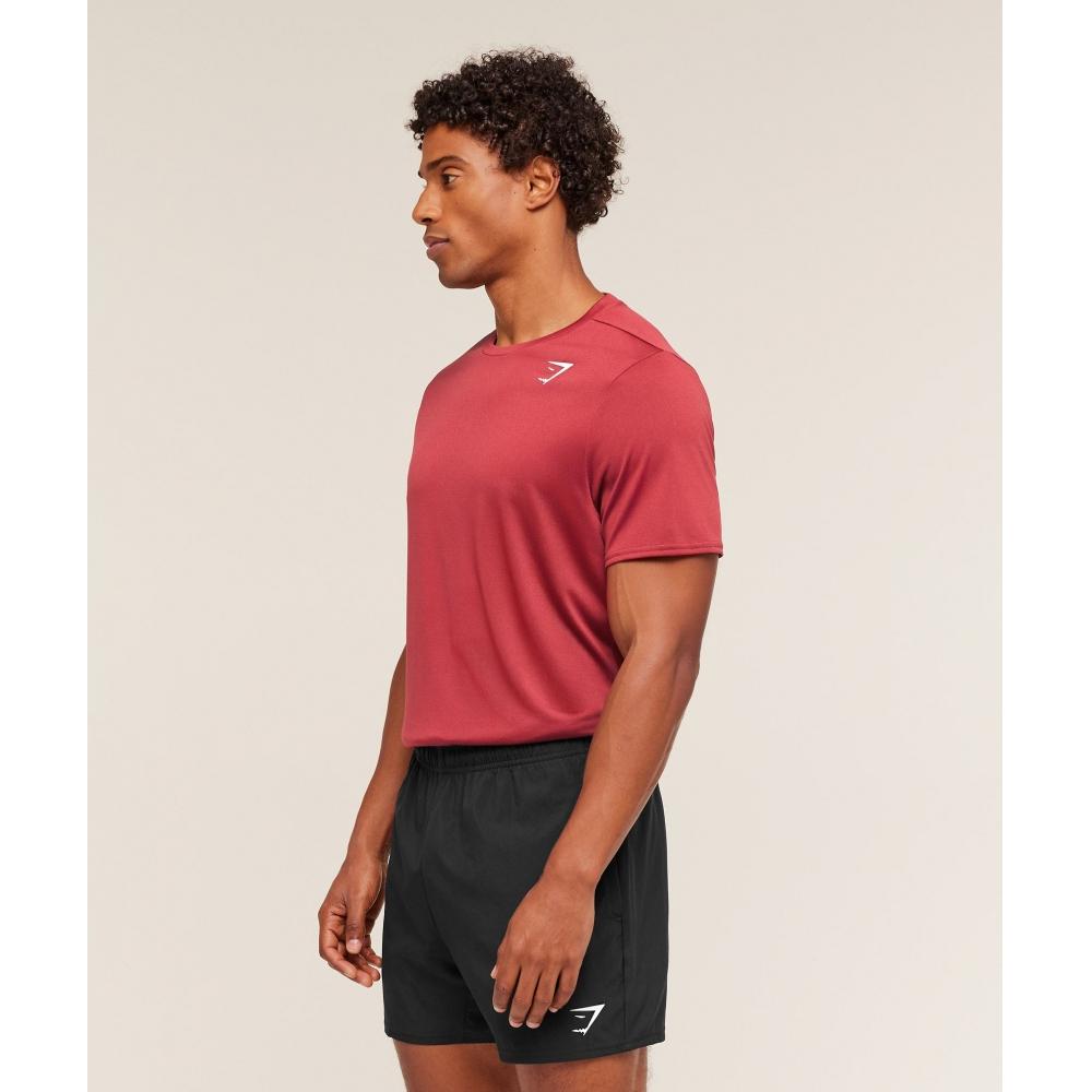Gymshark Arrival Regular FiT T shirT aThleTic Burgundy A2a1j Rb6y