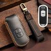 2/3 Bottons Leatehr Car Key Cover Fob Case For Mazda 2 3 5 6 Bl Bm Gj Atenza Axela Demio Cx-3 Cx3 Cx-5 Cx5 Cx7 Cx-9 Cx8 Keyless