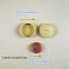 Colorful Crystal Steamed Bun Squishy Stress Reliever Dumpling With Steamer Basket Sensory Fidget For Student Desk Calming Gadget