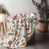 Tu Festive Christmas Throw Blanket Cozy Reversible Holiday Flannel Fleece Warm Home Decor Gift Idea Perfect for Sofa Couch Bed