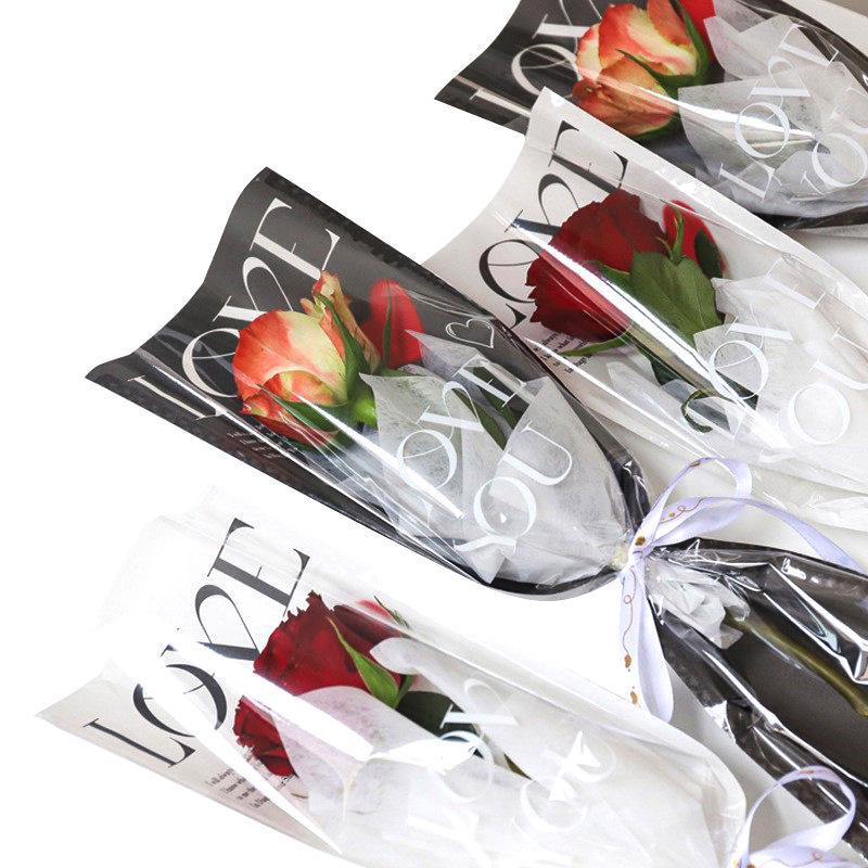Valentine's Day Love Rose Bouquet Wrapping Kit