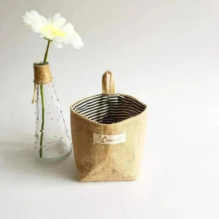 Bathroom Dirty LaundryBaskets Folding Laundry Clothes Hamper Bags Home Storage Bag Organizers Cotton Basket Accessories