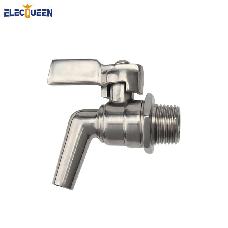 Stainless Steel Beer 1/2" Faucet Tap 200PSI For HomeBrew Barrel Fermenter Wine Beer Beverage Juice Dispenser Spigot Drink Kegs