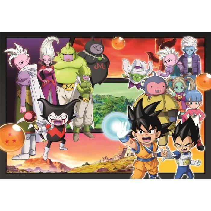 CLEMENTONI - Cube 500 pieces - Dragon Ball Daima