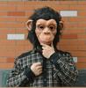 King Kong Gorilla Ape Maske Morsom Dyr Halloween Maskeradefest Miljøvennlig Latex Full Ansiktsmaske