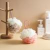 Pe Two-color Bath Ball Cotton Rope Foaming Showering Tool Bathroom Accessories