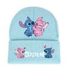 Angel Winter Knitted Hat Unisex Rolled Brim Design Outdoor