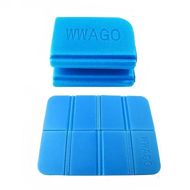 

Outdoor folding seat cushion portable moisture-proof foam seat cushion outdoor floor mat синій