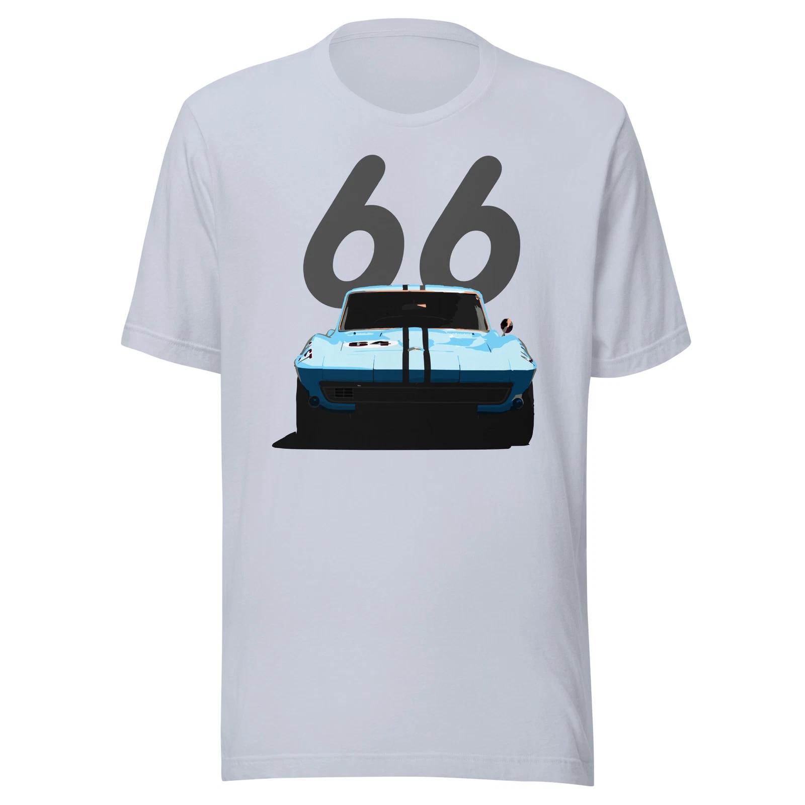 1966 vette 427 Race Car Retro Racing t-shirt XXXL