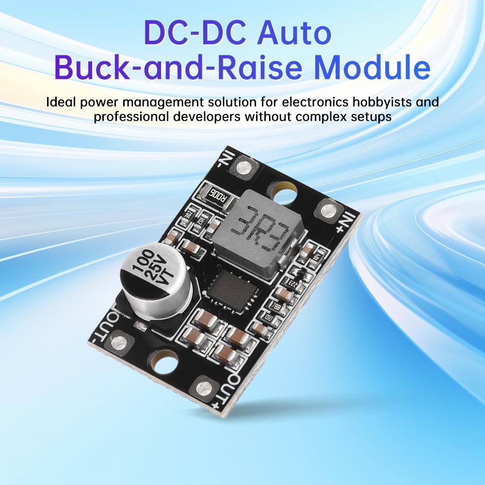 DC-DC Auto Lift Module Wide Voltage 3-20V Input To 3.3V/5V/12V Li-ion Battery Power Management Module Maximum 3.5A