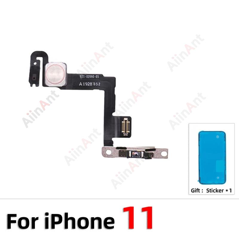 Power Volume Buttons FlashLight Power Flex Cable For iPhone 11 Pro X XR Xs Max 5s SE 6s 7 8 Plus SE 2 3 2020 2022 With Sticker