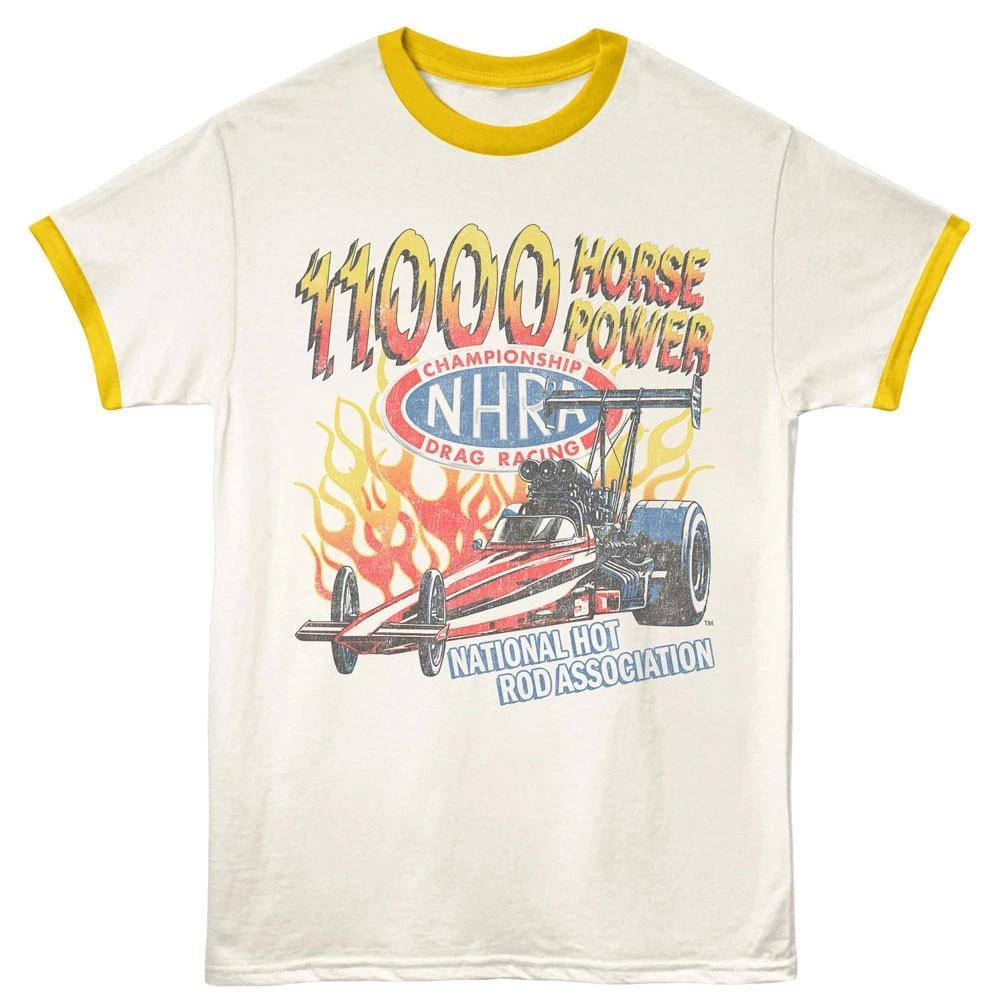 National Hotrod Association NHRA Drag Racing 11000 Horse Power Men s T Shirt 3XL