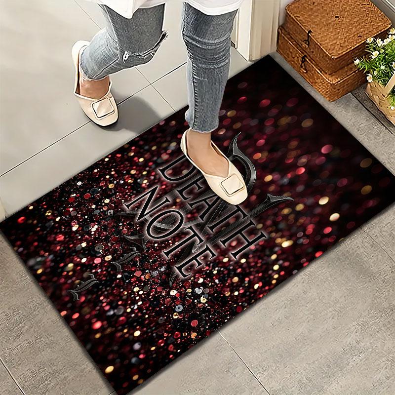 Death Note Carpet Rug For Living Room Bedroom Home Sofa Decoration Kids Play Nonslip Floor Mat
