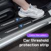 Auto Schwellenleisten Aufkleber für Changan CS75 CS55 CS35 EADO CX70 CS85 UNIT UNI-K CS95 Kohlefaser Auto Türschwellen Matte Zubehör