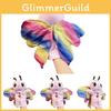 Butterfly Colorful Handmade Plush Toy Parent Child Soothing Doll Interactive