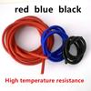 Silicone Hose Length 1M 3M 5M Inner Diameter 3/4mm Thickness 4mm Racing Line Tube Pipe Tube Silicone Hose Red Black Blue