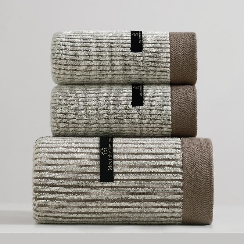 

Хлопковое полотенце, банное полотенце, 100% хлопок, хлопковое домашнее полотенце для взрослых пар, утолщенное впитывающее полотенце для ванны, удобные текстильные полотенца для дома 35*75cm