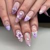 Aufdrücknagel, Falschnagel Klebt auf Nagel Falscher Nagel Acrylnagel Künstlicher Falschnagel für DIY Nagelkunstdesigns