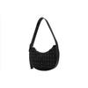 New CALVIN KLEIN PU Crescent Bag Handbag Shoulder Bag Women's Black DH3442-001