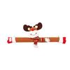 Snowman Christmas Curtain Tiebacks Deer Xmas Curtain Buckle Curtain Clips  Window Treatment