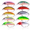 1Pcs Fishing Lure 6cm/5.5g Floating Artificial Hard Bait Bass Wobblers Lures Crankbait Hooks Tackle