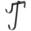 2Pcs Pool Pole Hanger Adjustable Metal Iron Pool Pole Hook Hanger Pool Accessories for Pool Poles Pool Fence Wall