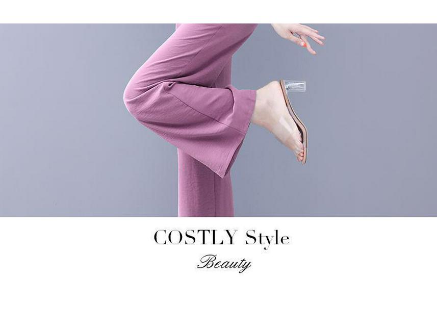 Trendy Dámský Letní Šifonový Dvoudílný Oblek 2025 - Stylová Sada Košile a Kalhot Pro Jaro, Která Omlazuje