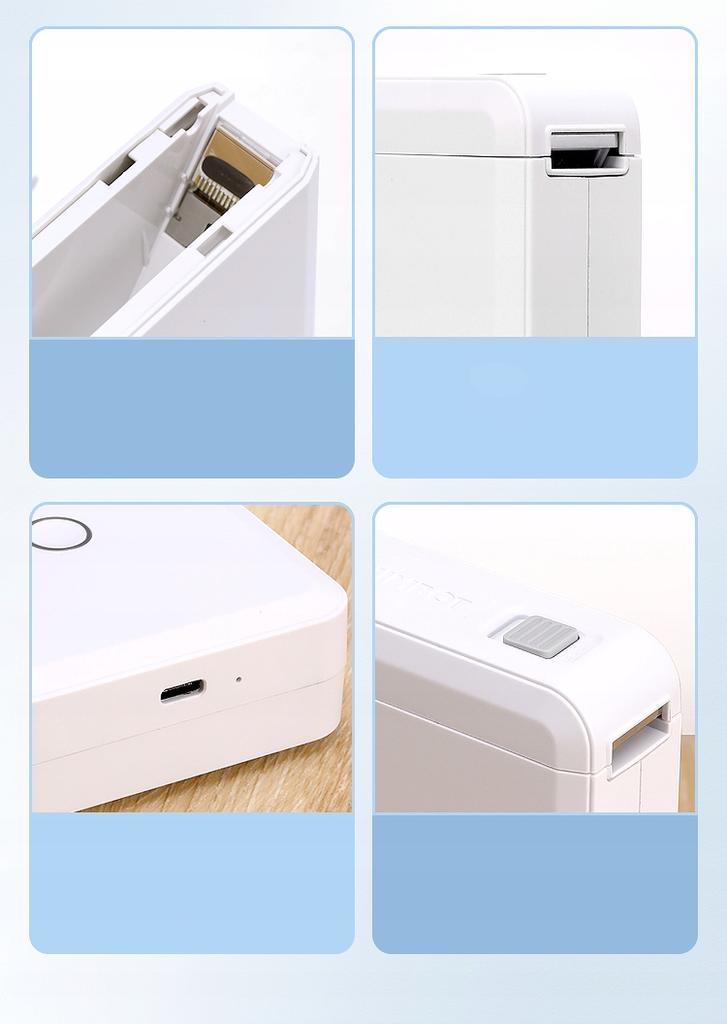 Niimbot D110 Thermal Printer + 1 Roll Of Labels Stickers Ean Pl V.2 Green