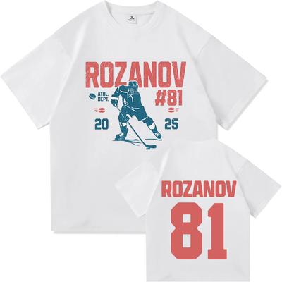 81 Rozanov Boston Bears Merch Women Men Tshirt Heated Rivalry TV Graphic Print Tshirts Short Sleeve Oneck Female T Shirt Tops