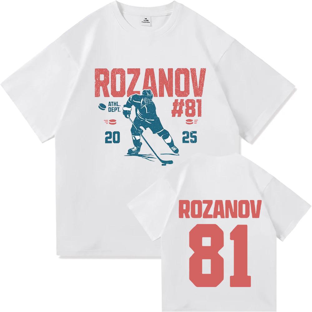 

81 Rozanov Boston Bears Merch Women Unisex Tshirt Heated Rivalry TV Graphic Print Tshirts Short Sleeve Oneck T Shirt Tops 4XL