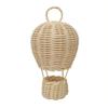 Rattan Heißluftballon Handgefertigt Hängender Anhänger Kunsthandwerk für Zuhause Schule Büro Klassenzimmer Dekoration
