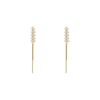 High-end Zircon Pendant Earrings with Fringes for Women, Classic Ear Pendants That Are Versatile and Exquisite.