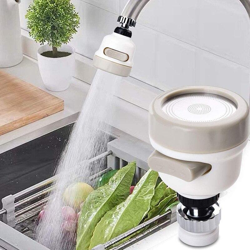 360 Degree Swivel Bathroom Shower Faucet Extender Water Saving Kitchen Tap Head Adjustable Splash Filter Nozzle Kitchen Faucet