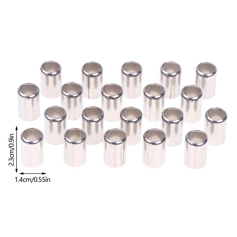 20 Pcs Agriculture Spray Pipe Crimp Connector Hose Crimp Tools Sleeve Pipe Exhaust Connector 11.5Mm -16Mm Pipe Joiner