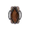 Coach Rowan 27 Classic Monogram Colorful Strap Canvas And Leather Boston Bag Women shoulder bag Brown C7240-IMNOX