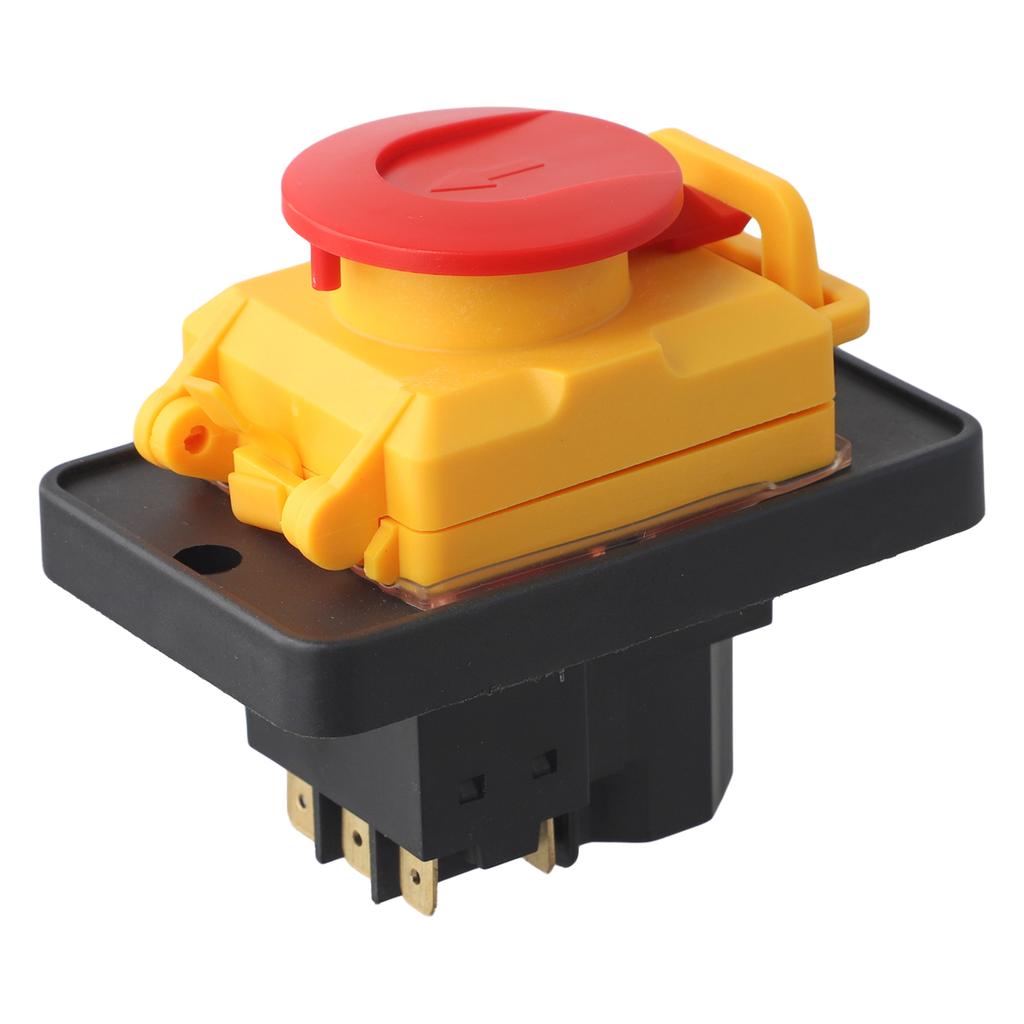 Electromagnetic Switch KJD18 Switch Easy To Install Yellow And Black Color IP54 Protection Reliable Performance